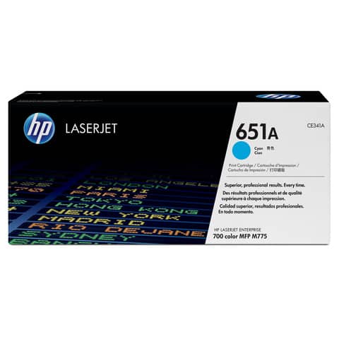 Toner 651A HP ciano standard CE341A